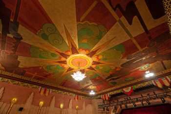 Fox Tucson Theatre: Auditorium Ceiling from Balcony