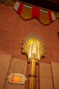 Fox Tucson Theatre, American Southwest: Pilaster on Sidewall