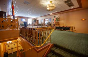 Fox Tucson Theatre, American Southwest: Balcony Lounge from Lobby Stairs