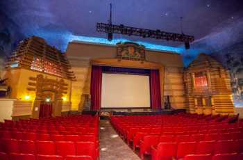 Visalia Fox Theatre, California (outside Los Angeles and San Francisco): Orchestra Rear