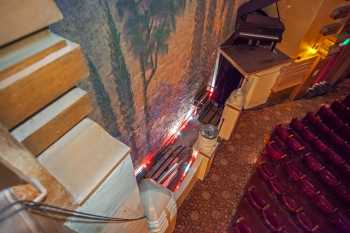 Visalia Fox Theatre, California (outside Los Angeles and San Francisco): Looking Down Into House Left Walled Garden