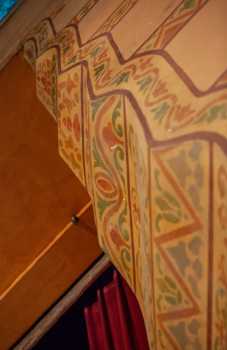 Visalia Fox Theatre, California (outside Los Angeles and San Francisco): Tapered Proscenium As Seen From Below