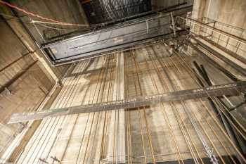 Visalia Fox Theatre, California (outside Los Angeles and San Francisco): Counterweight Wall And Fly Floor