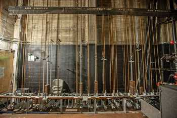 Visalia Fox Theatre, California (outside Los Angeles and San Francisco): Counterweight Wall