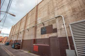 Visalia Fox Theatre, California (outside Los Angeles and San Francisco): Alley Alongside Theatre