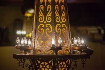 Visalia Fox Theatre, California (outside Los Angeles and San Francisco): Chandelier Closeup