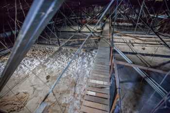 Visalia Fox Theatre, California (outside Los Angeles and San Francisco): Attic Above Auditorium