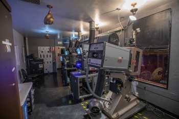 Regency’s Village Theatre, Westwood: Projection Booth from right side