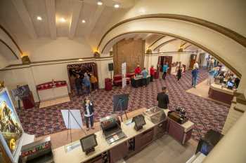 Regency’s Village Theatre, Westwood, Los Angeles: Greater Metropolitan Area: Lobby from above