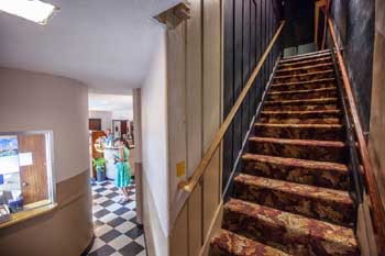Gaslight-Baker Theatre, Lockhart, Texas: Stairs To Balcony