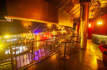 Globe Theatre, Los Angeles, Los Angeles: Downtown: Stage from Rear Balcony Bar