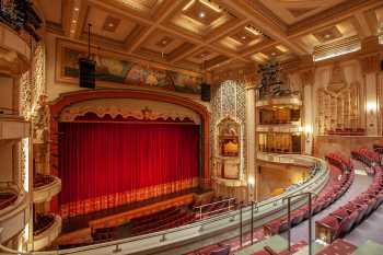Granada Theatre, Santa Barbara, California (outside Los Angeles and San Francisco): Auditorium from Front Balcony Left