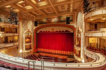 Granada Theatre, Santa Barbara, California (outside Los Angeles and San Francisco): Auditorium from Front Balcony Right