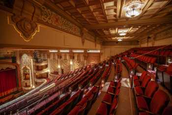 Granada Theatre, Santa Barbara, California (outside Los Angeles and San Francisco): Balcony Rear from House Left