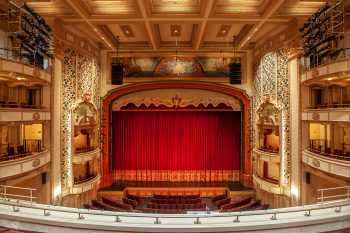 Granada Theatre, Santa Barbara, California (outside Los Angeles and San Francisco): Proscenium Arch from Front Balcony