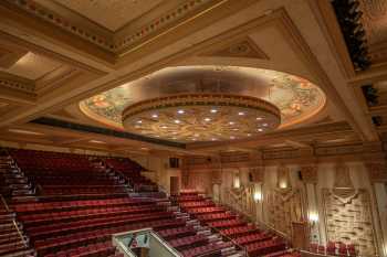 Granada Theatre, Santa Barbara, California (outside Los Angeles and San Francisco): Auditorium Ceiling from Tech Box