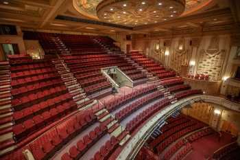 Granada Theatre, Santa Barbara, California (outside Los Angeles and San Francisco): Auditorium from Tech Box
