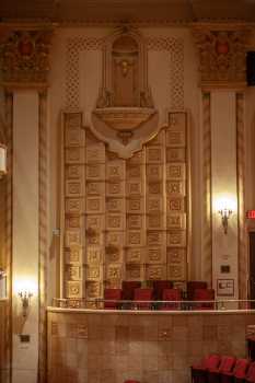 Granada Theatre, Santa Barbara, California (outside Los Angeles and San Francisco): Balcony Seating at House Right