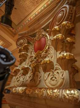 Granada Theatre, Santa Barbara, California (outside Los Angeles and San Francisco): Pilaster Capital Closeup