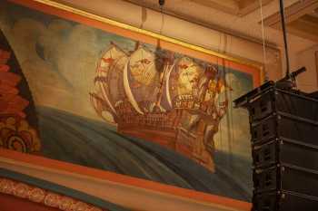 Granada Theatre, Santa Barbara, California (outside Los Angeles and San Francisco): Proscenium Mural House Right