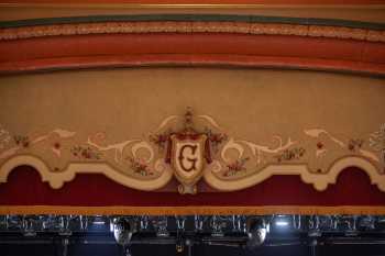 Granada Theatre, Santa Barbara, California (outside Los Angeles and San Francisco): Proscenium Valance