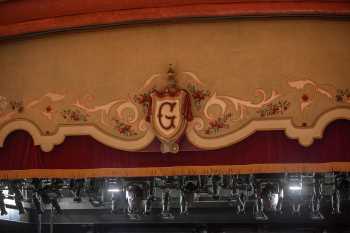 Granada Theatre, Santa Barbara, California (outside Los Angeles and San Francisco): Proscenium Valance