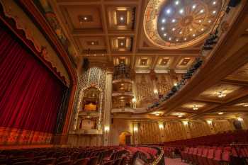 Granada Theatre, Santa Barbara, California (outside Los Angeles and San Francisco): Auditorium from House Left Orchestra 2
