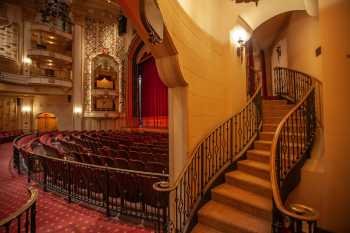 Granada Theatre, Santa Barbara, California (outside Los Angeles and San Francisco): Balcony Stair House Right