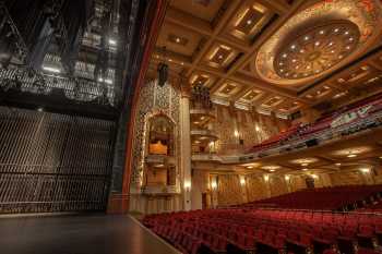 Granada Theatre, Santa Barbara, California (outside Los Angeles and San Francisco): Stage and Auditorium, from Stage Right