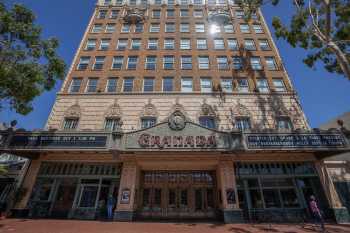 Granada Theatre, Santa Barbara, California (outside Los Angeles and San Francisco): State St Façade Closeup