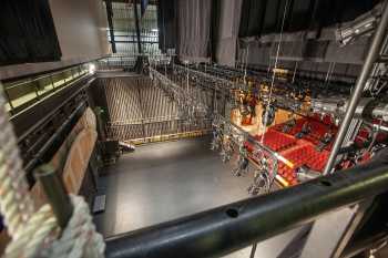Granada Theatre, Santa Barbara, California (outside Los Angeles and San Francisco): Stage from Fly Floor, Stage Right