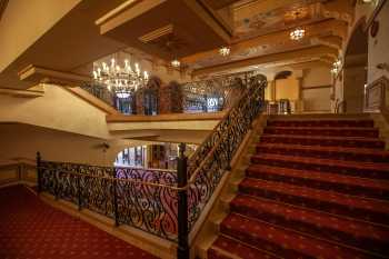 Granada Theatre, Santa Barbara, California (outside Los Angeles and San Francisco): Lobby Stairs
