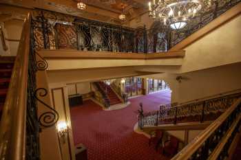 Granada Theatre, Santa Barbara, California (outside Los Angeles and San Francisco): Lobby Stairs