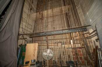 Grand Lake Theatre, Oakland, San Francisco Bay Area: Counterweight Wall