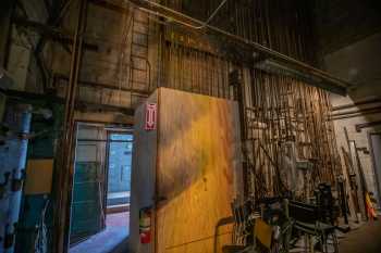 Grand Lake Theatre, Oakland, San Francisco Bay Area: Stage Right looking offstage