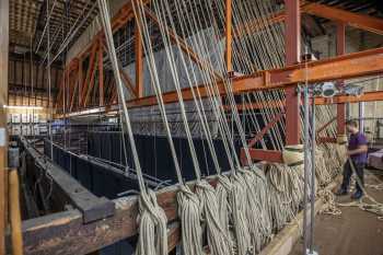 Grand Opera House, York, United Kingdom: outside London: Fly Floor from Upstage Right