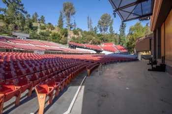 Greek Theatre, Los Angeles: House Right at Stage