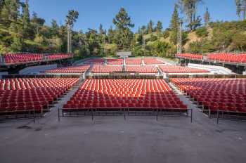 Greek Theatre, Los Angeles: Seating from Stage