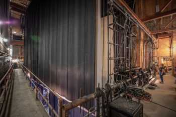 Hanna Theatre, Cleveland: Fly floor from upstage right