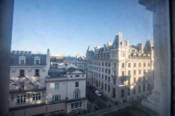 His Majesty’s Theatre, London, United Kingdom: London: View of Haymarket from rear of Followspot Box