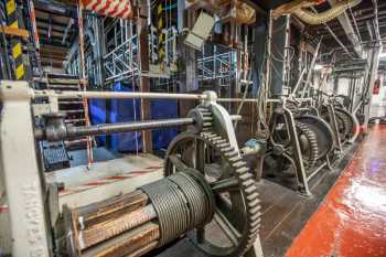 His Majesty’s Theatre, London, United Kingdom: London: Stage Bridge Winches Closeup