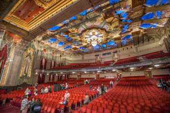 Hollywood Boulevard Entertainment District, Los Angeles: Hollywood: Pantages Theatre: Auditorium during Subscriber Open House event