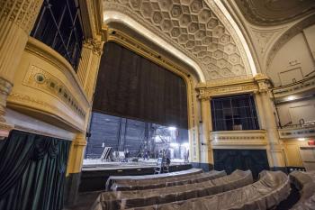 Hudson Theatre, New York, New York: Stage and Boxes from House Left