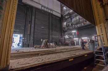 Hudson Theatre, New York, New York: Stage from Stalls