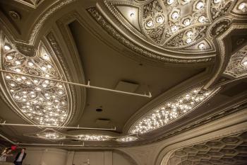 Hudson Theatre, New York, New York: Auditorium ceiling