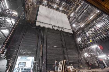 Hudson Theatre, New York, New York: Stagehouse from Stalls