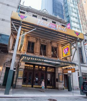 Hudson Theatre, New York, New York: Facade 2
