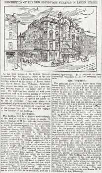 New of the new theatre, as printed in the 17th August 1906 edition of the <i>Edinburgh Evening News</i> (2.5MB PDF)