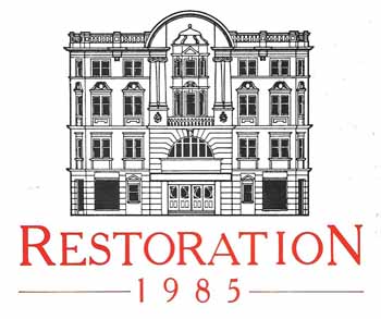 1985 restoration brochure, courtesy Scott Walker (1.3MB PDF)