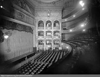 Auditorium circa 1930. From the Scottish Colorfoto Collection held by the Canmore Archive (JPG)